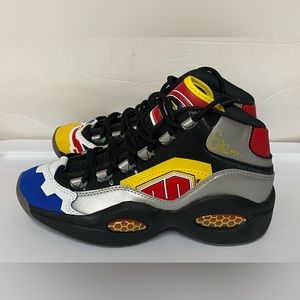 Reebok Power Rangers x Question Mid Megazor Battle Basketball Sz 5.5